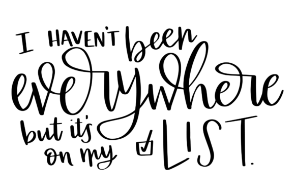Download Everywhere on My List, Travel SVG - Travel svg Collection