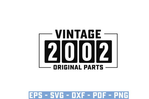 Download Vintage 2002 Original Parts Funny Svg - Funny svg Collection